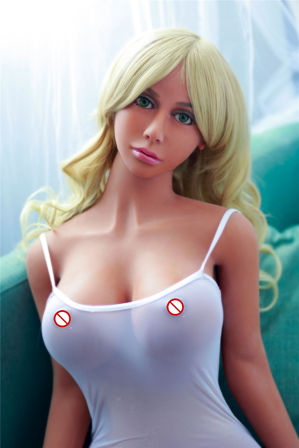 US Stock - Caroline - TPE Big Boobs Sexy Blonde Adult Love Sex Doll